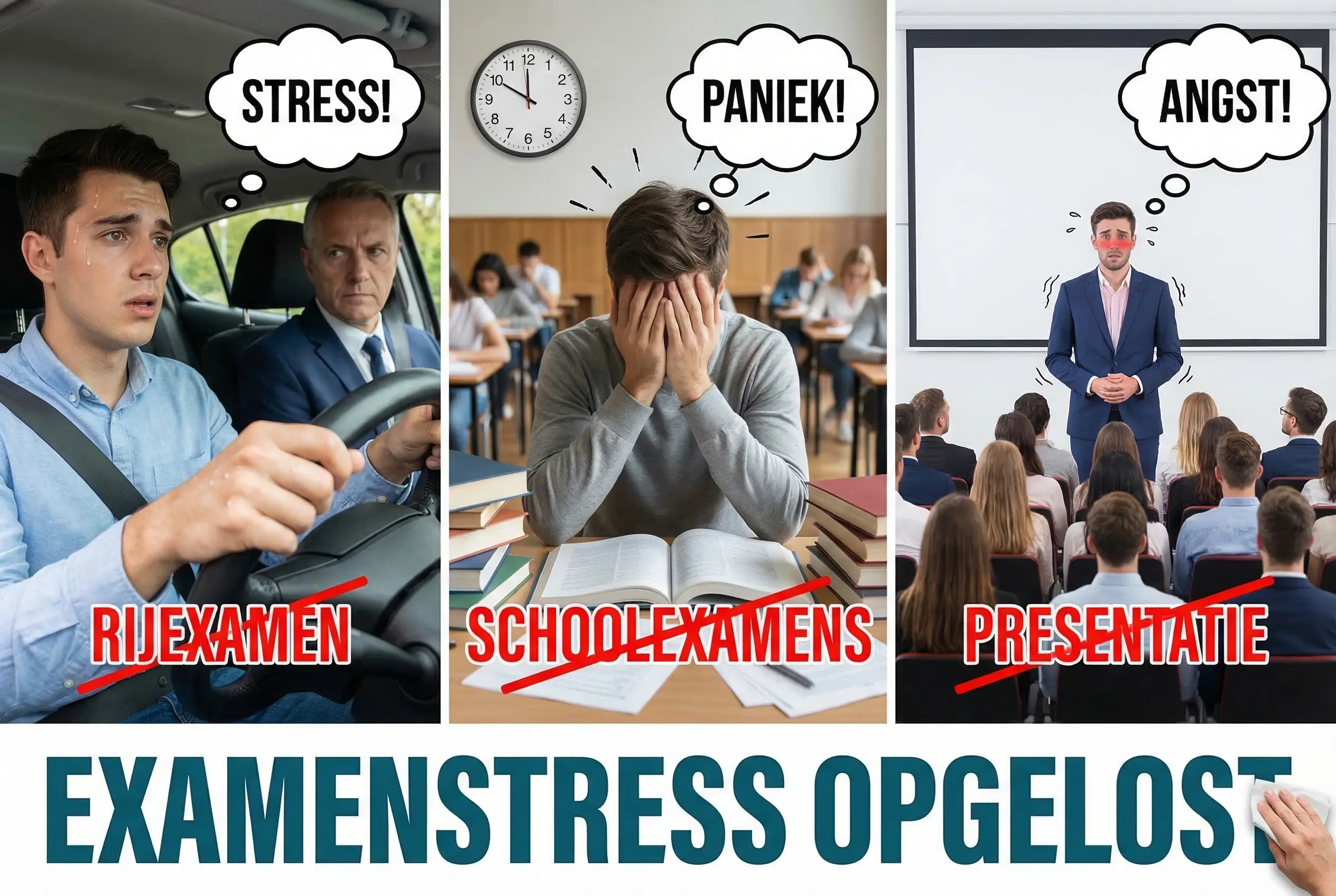 Examenstress Opgelost